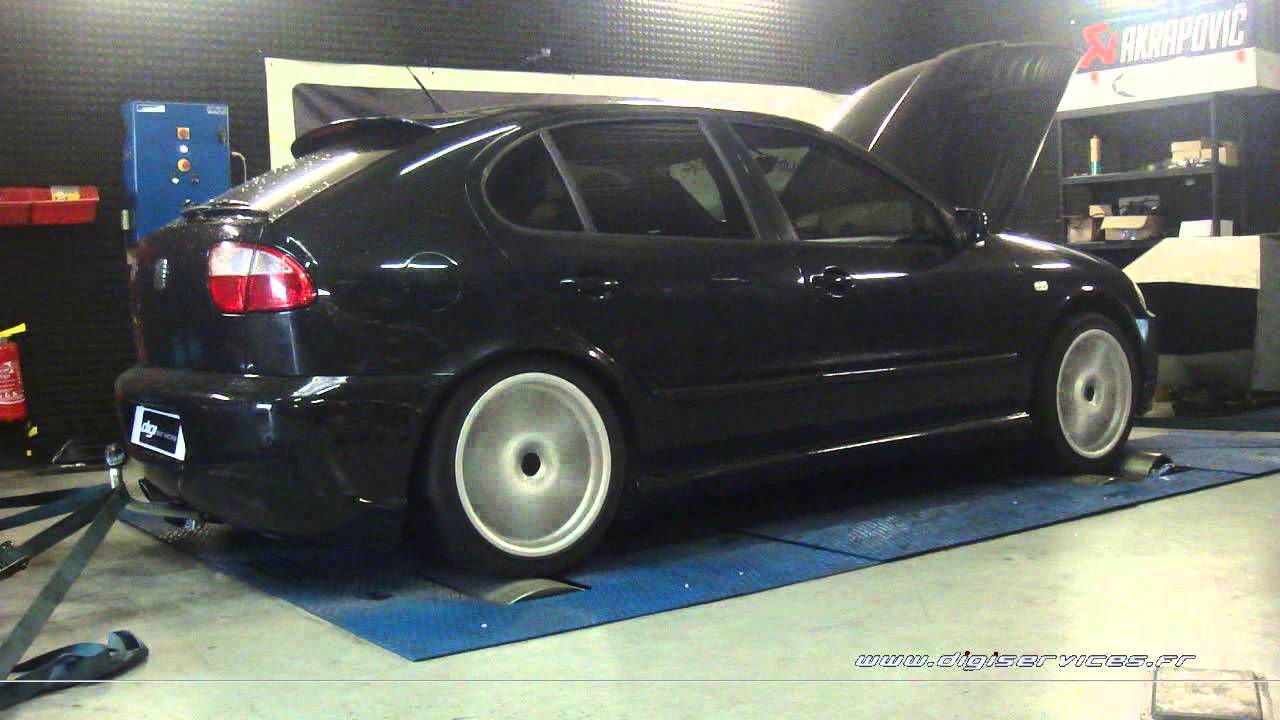 Reprogrammation Moteur Seat Leon 1.9 tdi 150cv @ 193cv Digiservices Paris 77183 Dyno