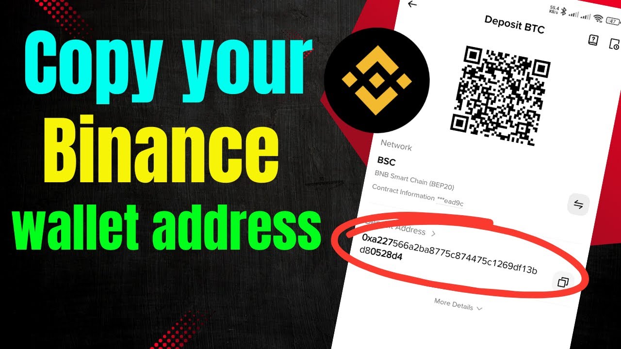 how to copy binance wallet address | binance wallet address copy | wallet address copy binance