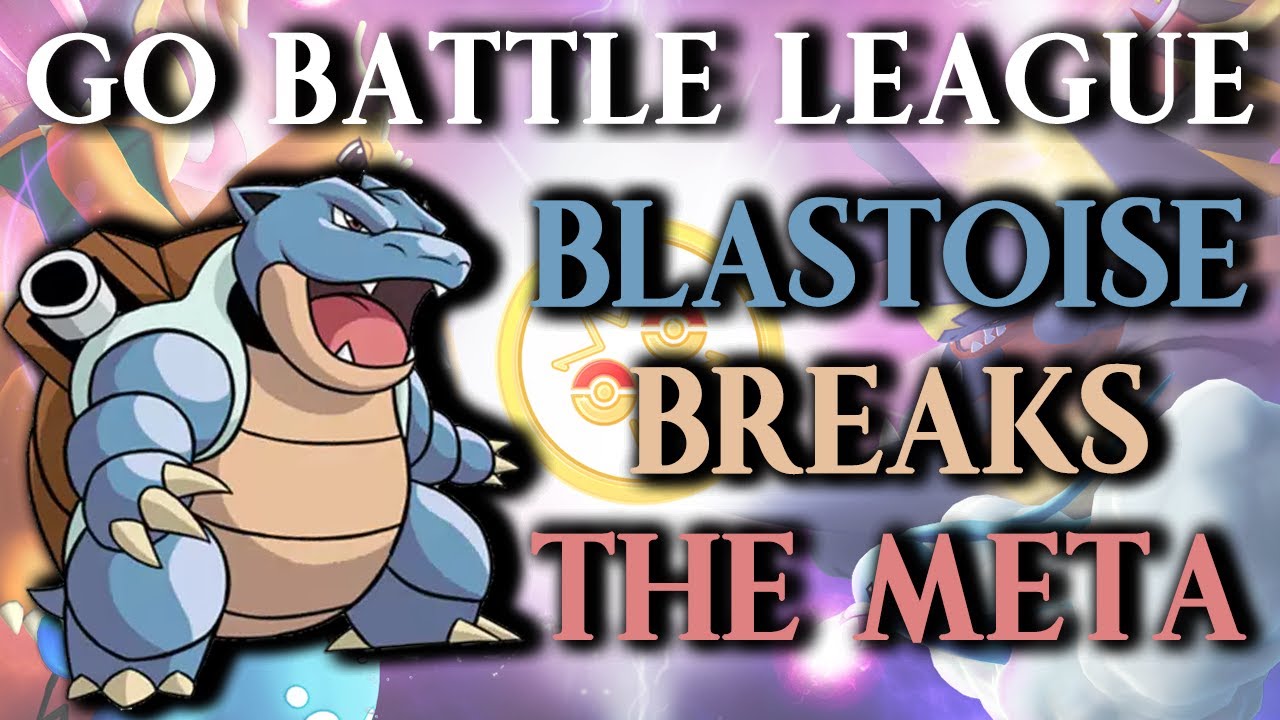 GO Battle League: Skull Bash Blastoise +150 points in 3 days! (Great League)