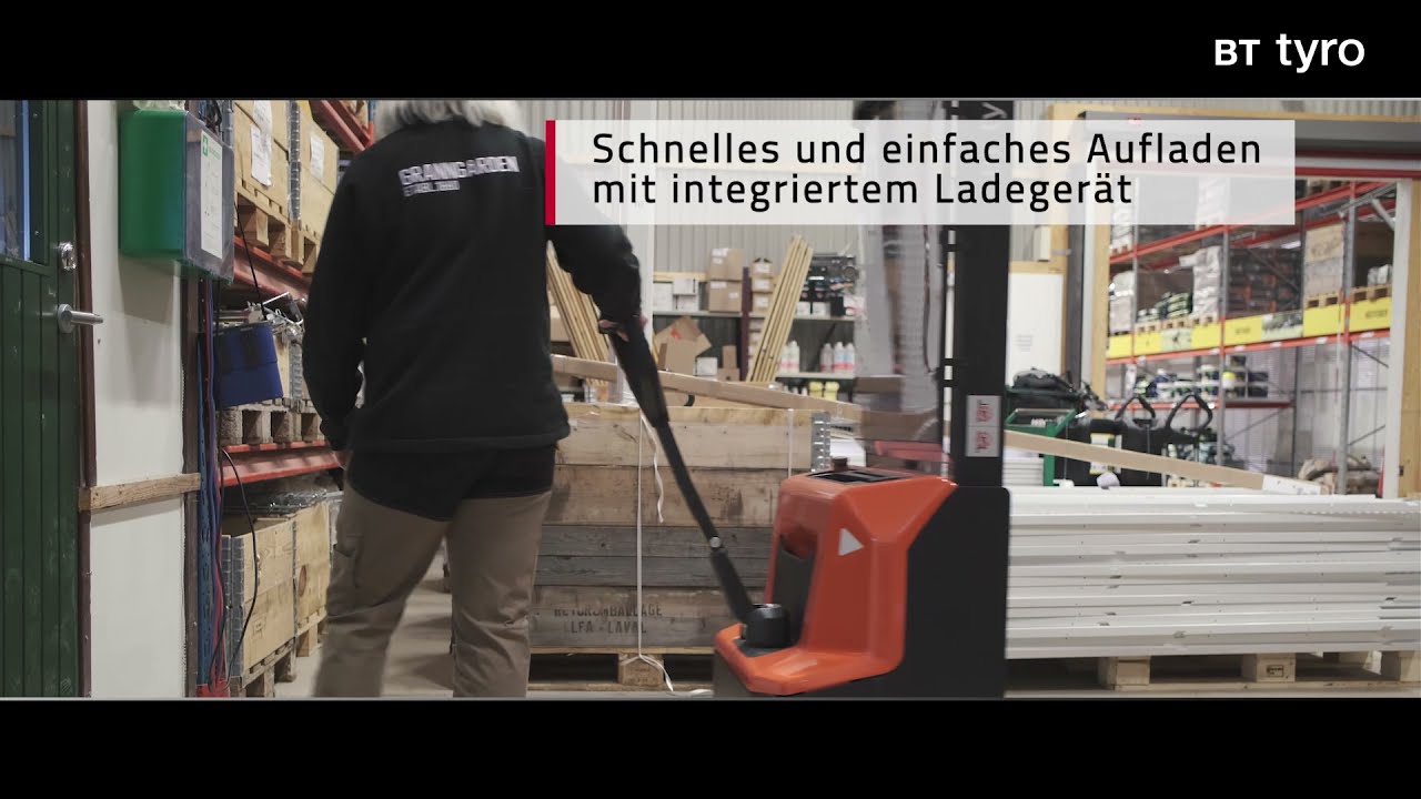 Einfaches Laden mit dem BT Tyro Hochhubwagen