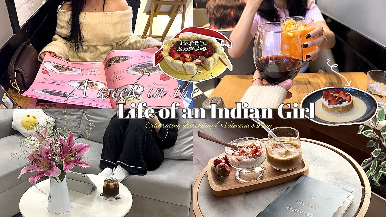 [VLOG] A week in my life |  Galentines/ Birthday celebration || Getting our nails done ||