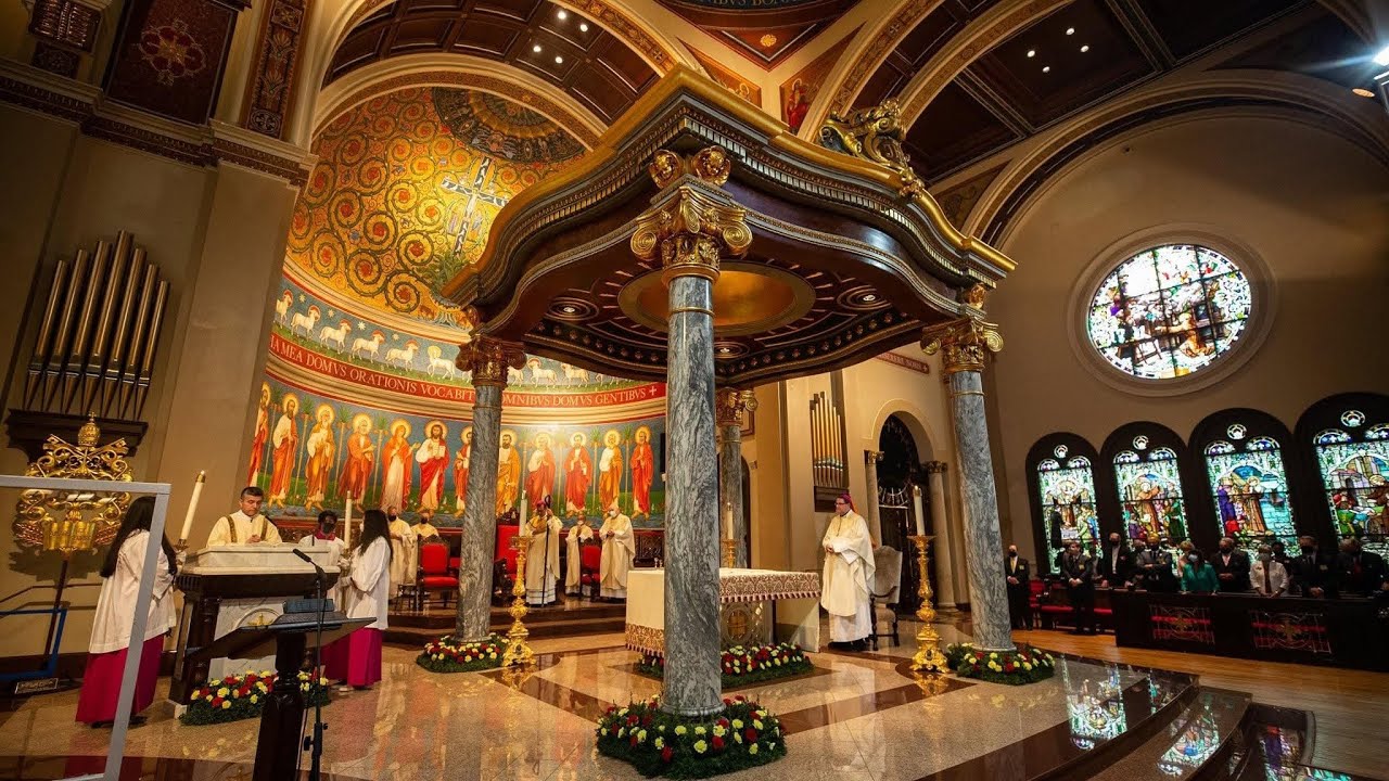 Las principales partes del templo católico #liturgia #yosoyliturgo