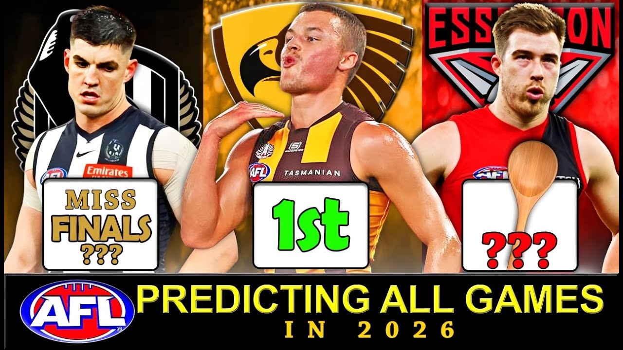 Предсказываю КАЖДУЮ игру AFL в 2026 году!!!