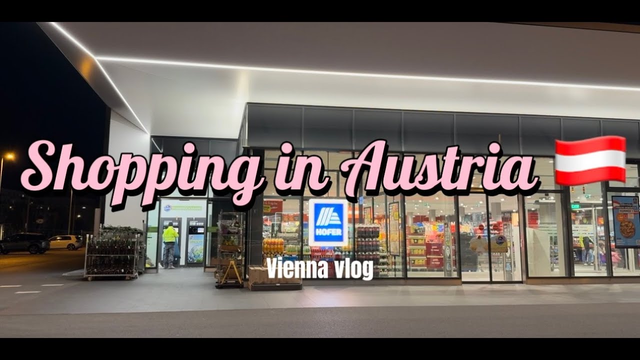 ☀️What €60 Gets You at Hofer in Vienna | Austrian Grocery Prices 2025 🇦🇹