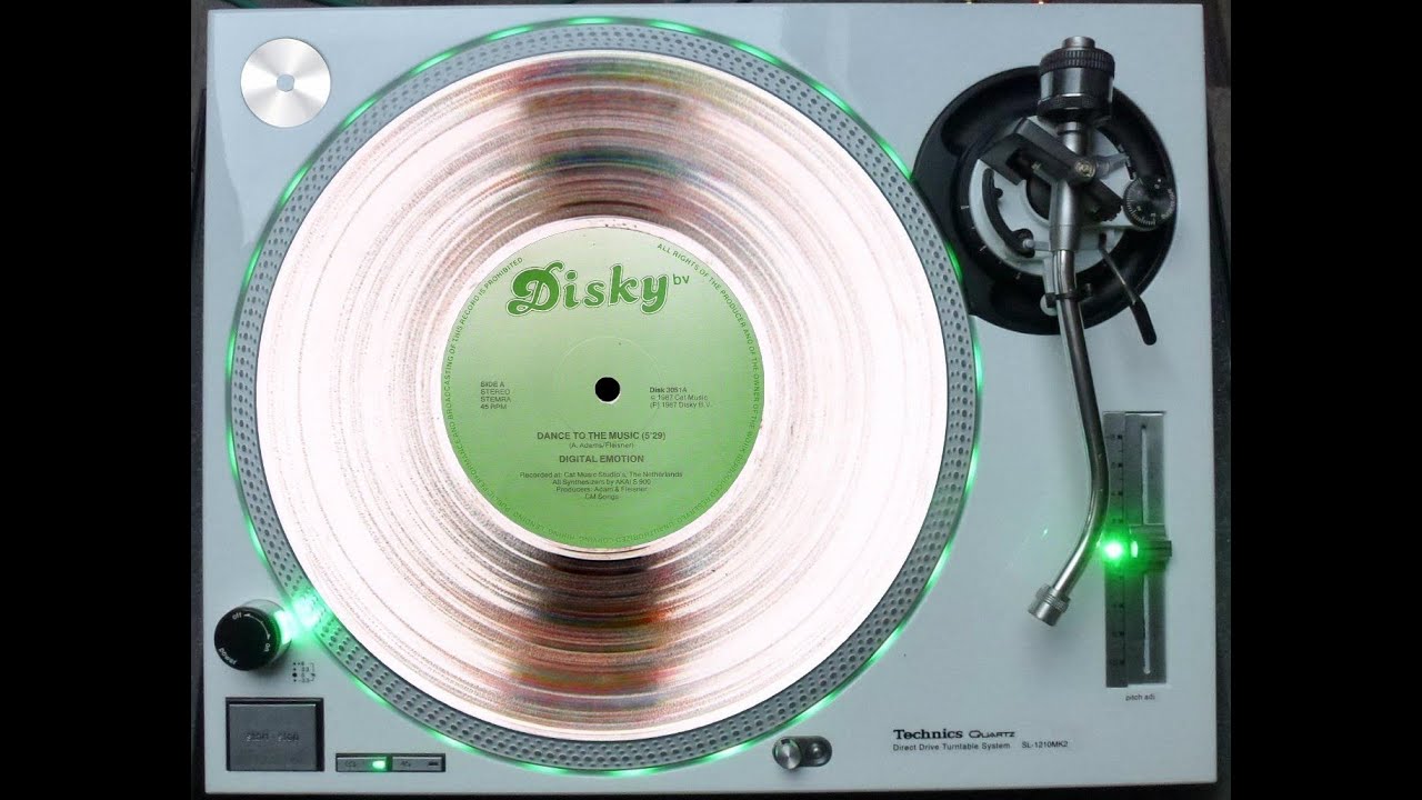 DIGITAL EMOTION - DANCE TO THE MUSIC (ORIGINAL VERSION) (℗1987 / &copy;2014)