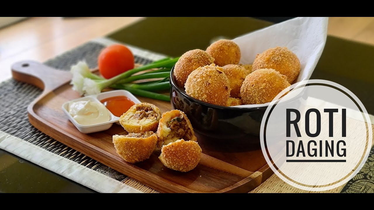 Roti Daging / Sweet & Savoury Meat & Bread balls Amazing snack #rotidaging #sweetandsavourymeatballs