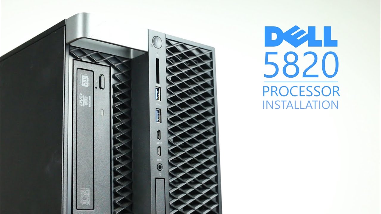 Установка процессора Dell Precision 5820