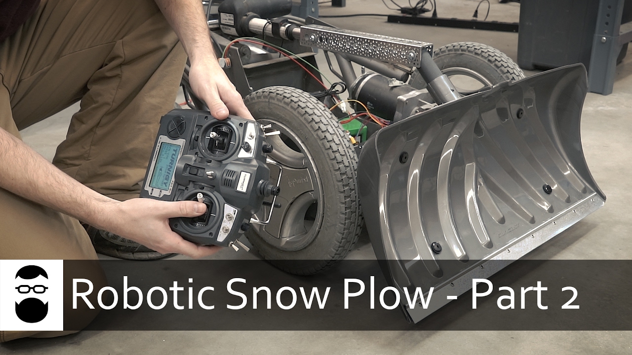 Robotic Snow Plow - Part 2