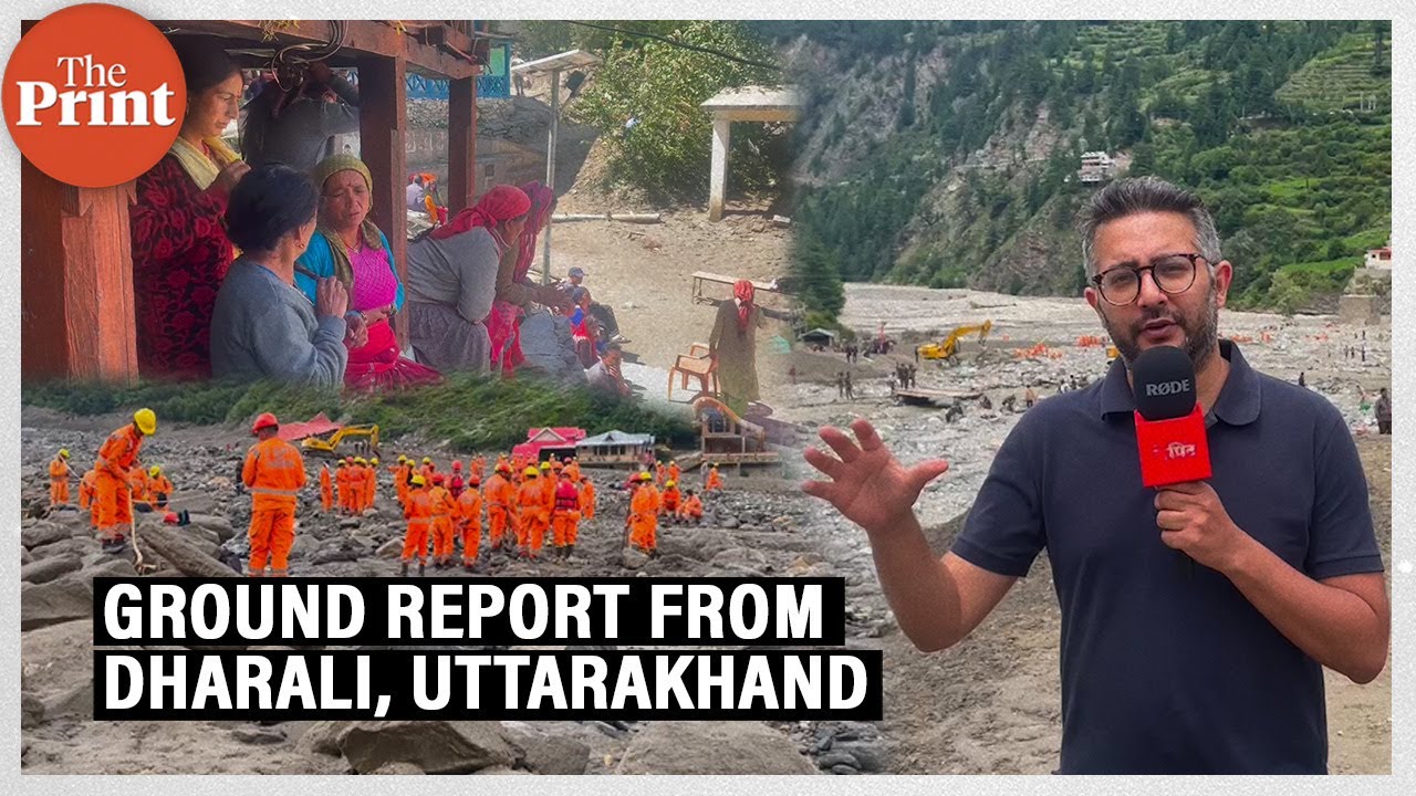 Houses submerged, rescue ops underway after flash floods: Ground report from Dharali, Uttarakhand