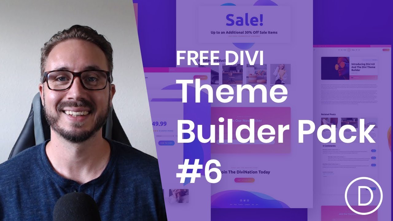Download the Sixth FREE Theme Builder Pack for Divi