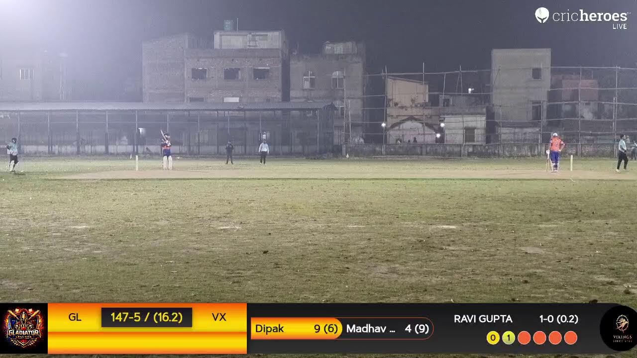 VIKINGS XI vs GLADIATOR LEGENDS live cricket match | Summer Cup 2026 live - Agarpara Vivekananda Gro