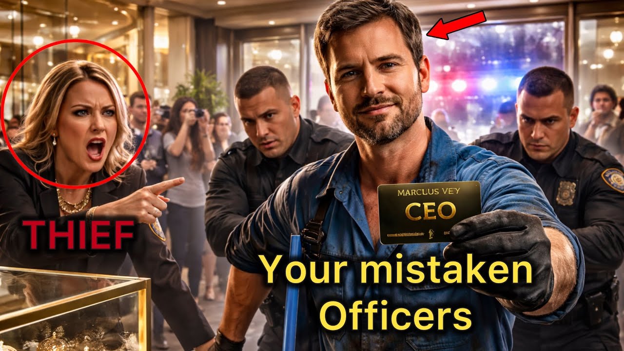 Luxury Store Accuses Janitor of Theft — Minutes Later, He Reveals He’s the CEO