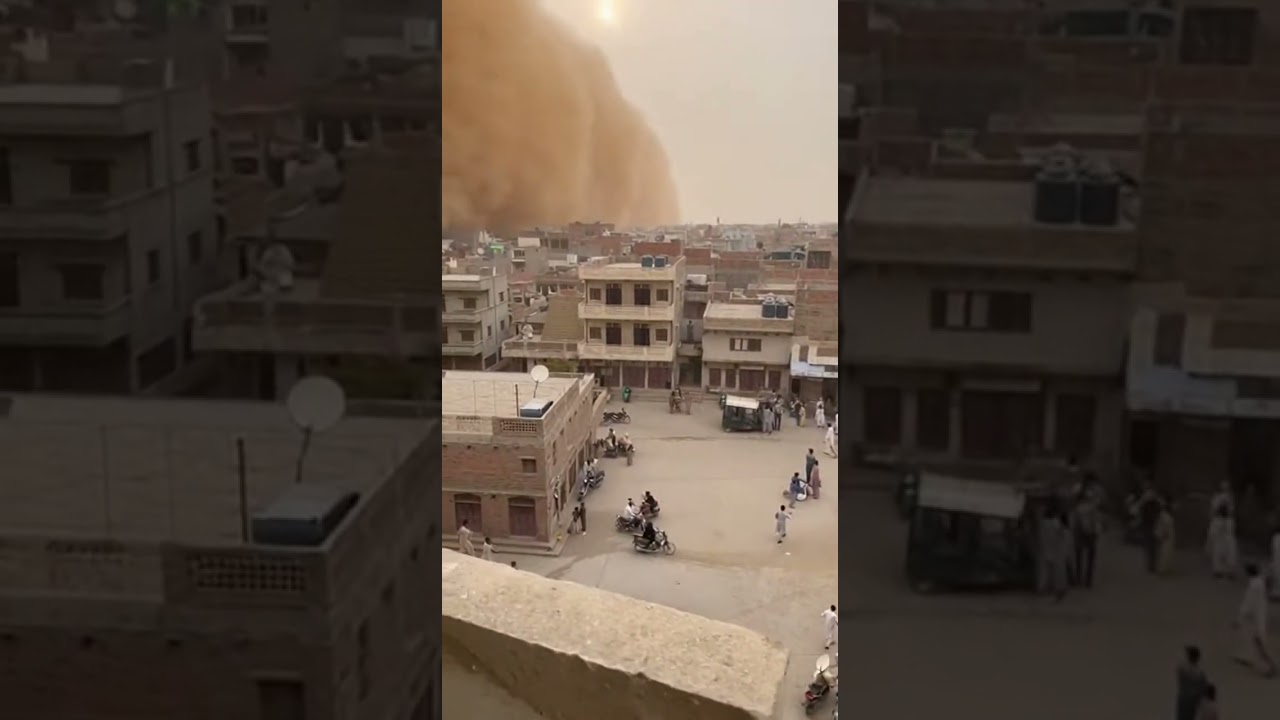 Haboob Storm: Lahore Dust Storm Disaster