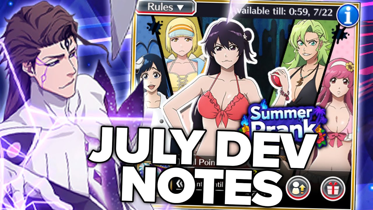 NEW COOP POINT EVENT GAME MODE AND EPIC RAID UPDATE COMING!! JULY DEV NOTES! | Bleach: Brave Souls