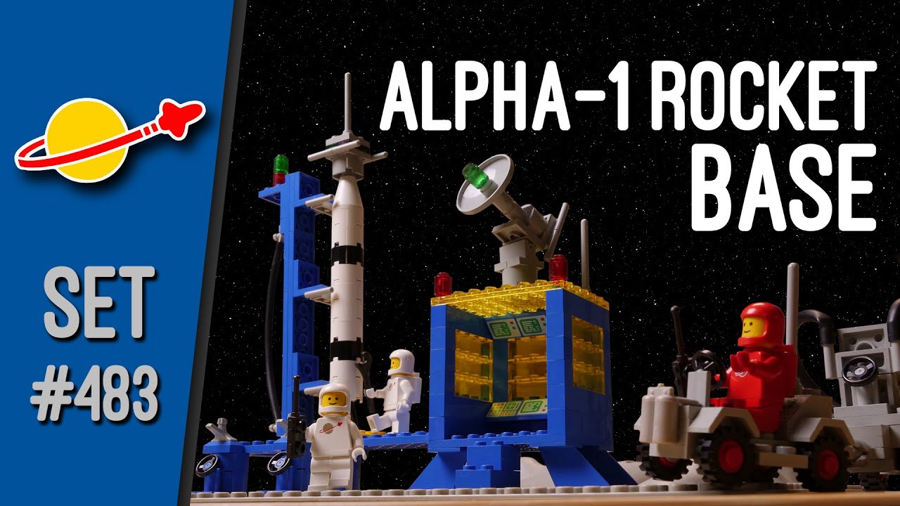 483: Alpha-1 Rocket Base - A Piece of LEGO Magic