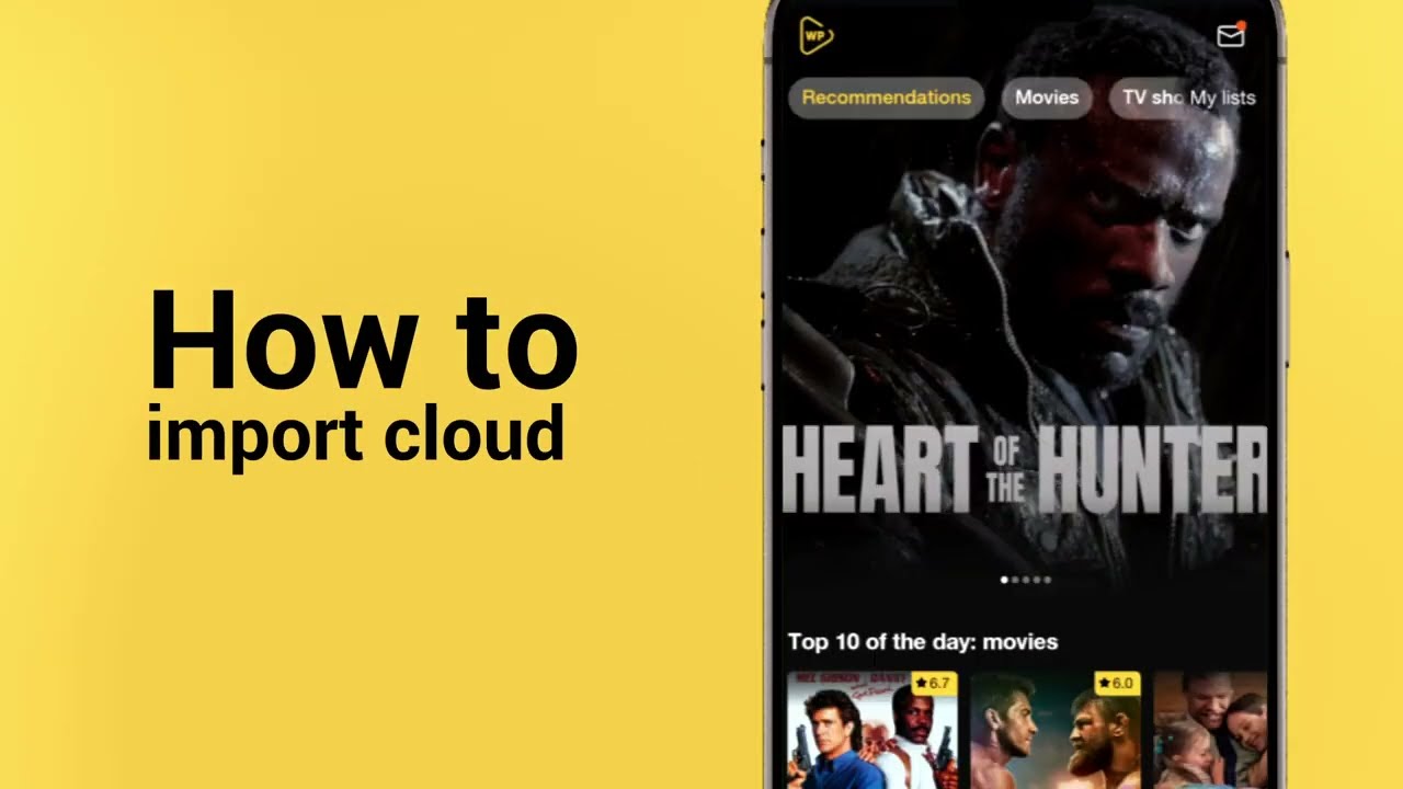 how to import cloud in WatchList Pro