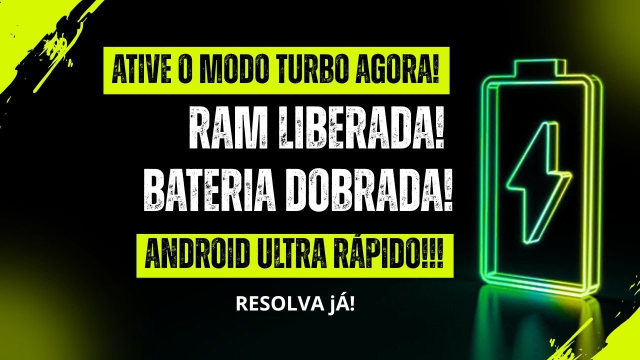 SEU ANDROID VAI VOAR! 🚀4 Ajustes Ocultos para Liberar RAM e Aumentar a Bateria!