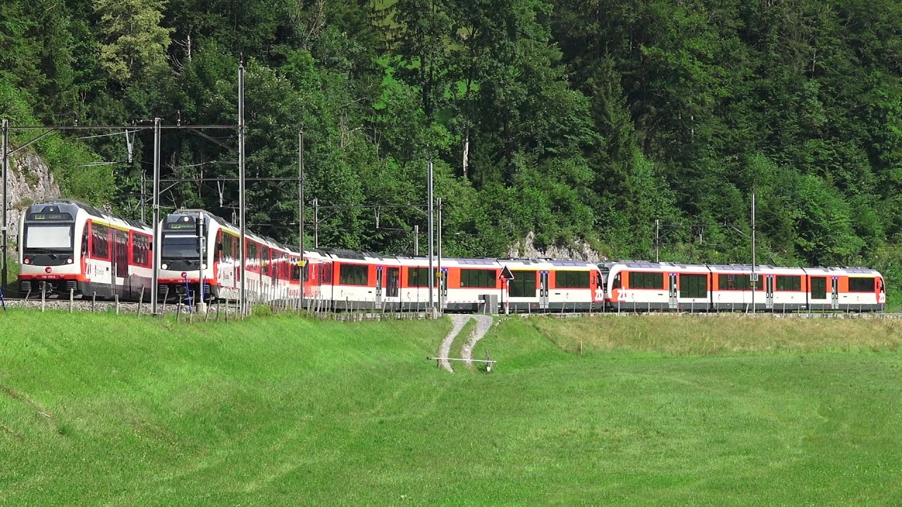 ZB Zentralbahn | Swiss metric gauge trains | Automotrices ABeh 150 | ADLER