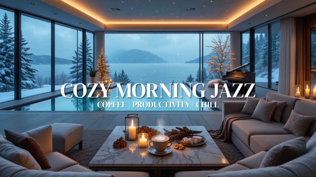 Cozy Morning Jazz ☕ Relaxing Smooth Jazz Music for Coffee, Productivity & Chill
