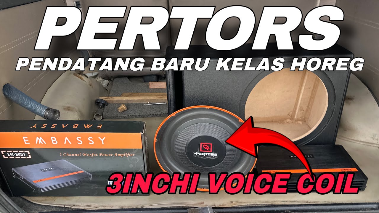 DILUAR EKSPEKTASI‼️AWALNYA SAYA REMEHKAN SUBWOFER PERTORS