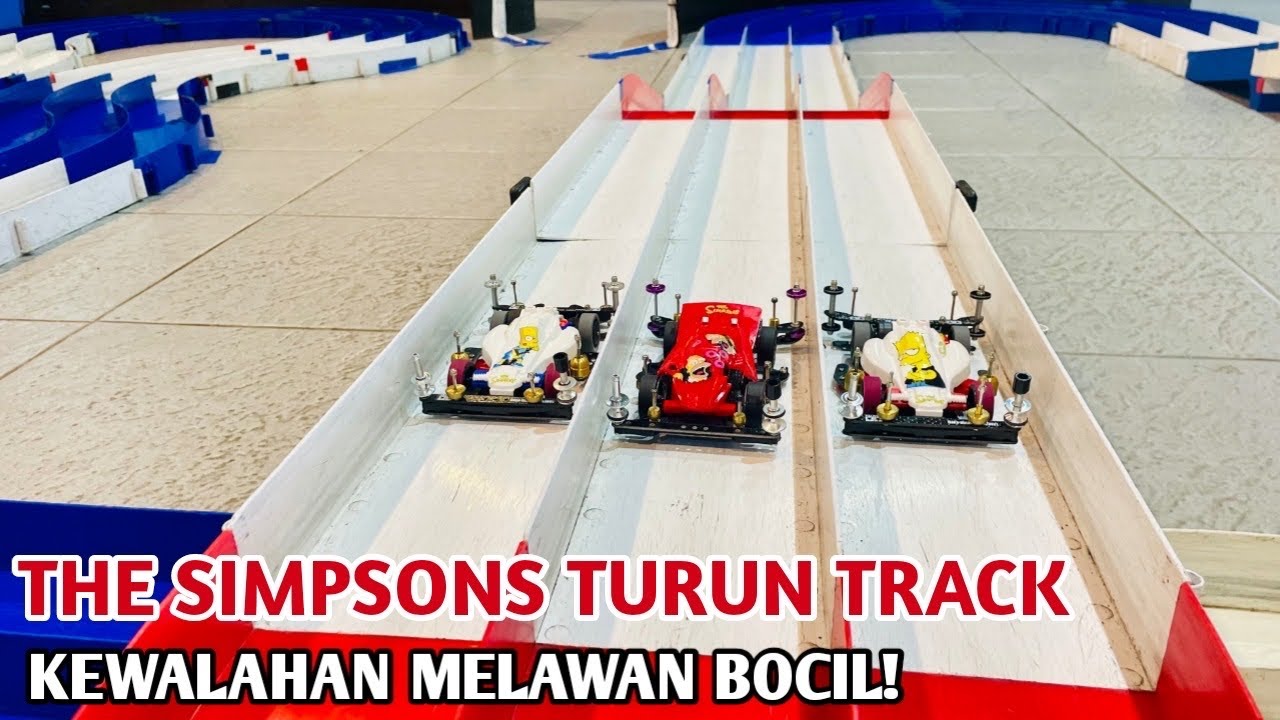 BALAP LIAR TAMIYA SIDE DAMPER MELAWAN BOCIL MINI 4WD