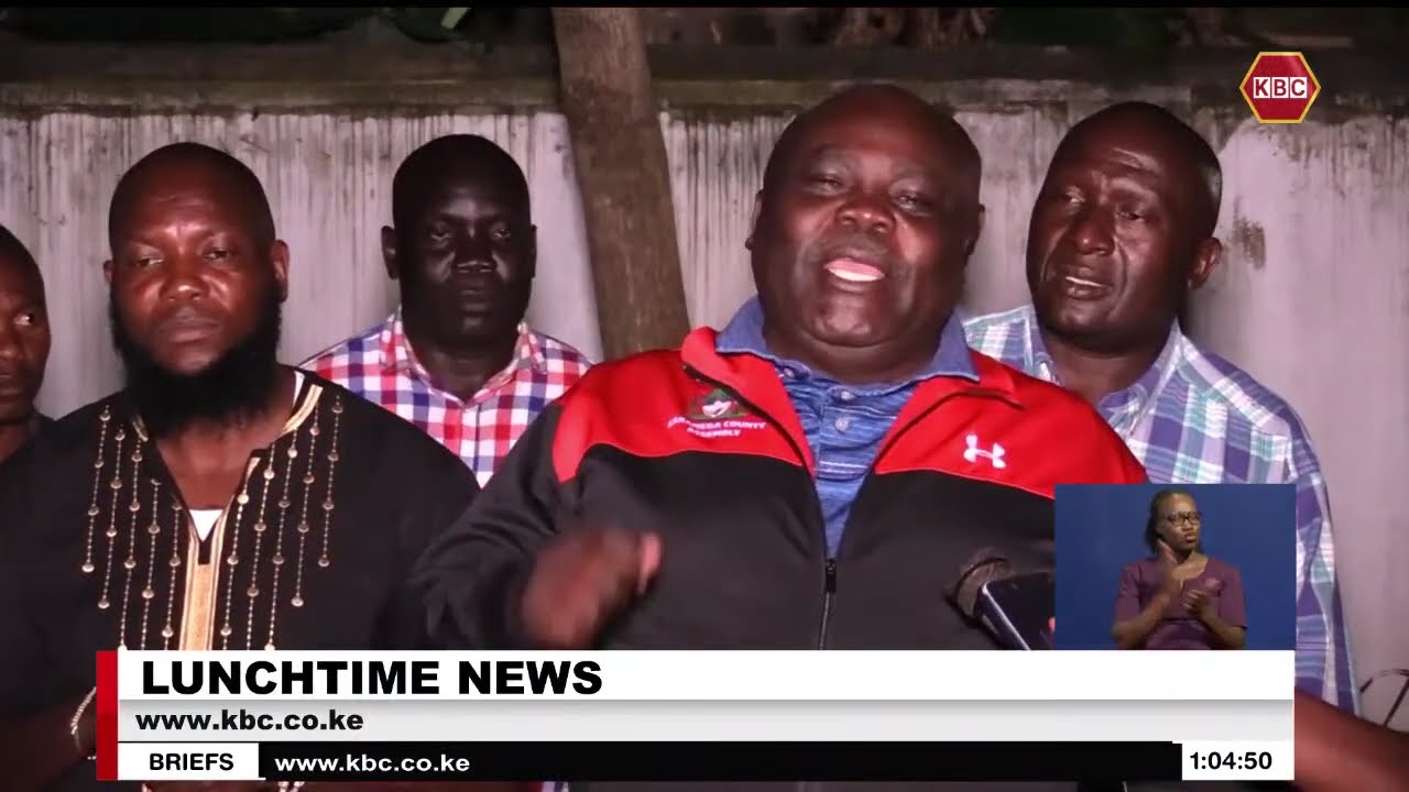 Youth in Kakamega support  George Natembeya's stance