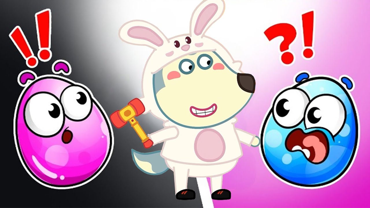Easter Egg Song + More Color Song & Nursery Rhymes For Kids |  Wolfoo - Kids Songs