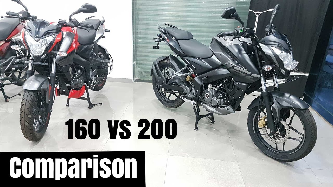 Pulsar 160 NS & 200 NS FULL Comparison!