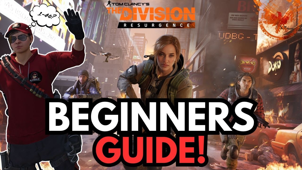 Beginners guide to The Division Resurgence! Level up and gear up fast!