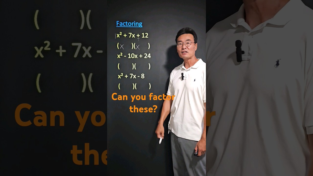 Basic Factoring