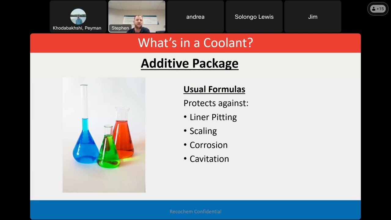 Engine Coolant Essentials – Basics, Maintenance, and Analysis by Stephen Marshall Technical Service