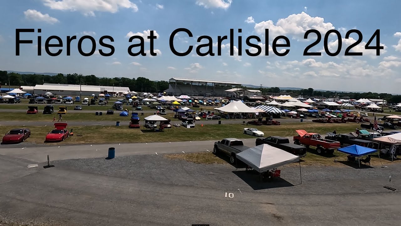 2024 Carlisle GM Nationals- Fieros Everywhere!!