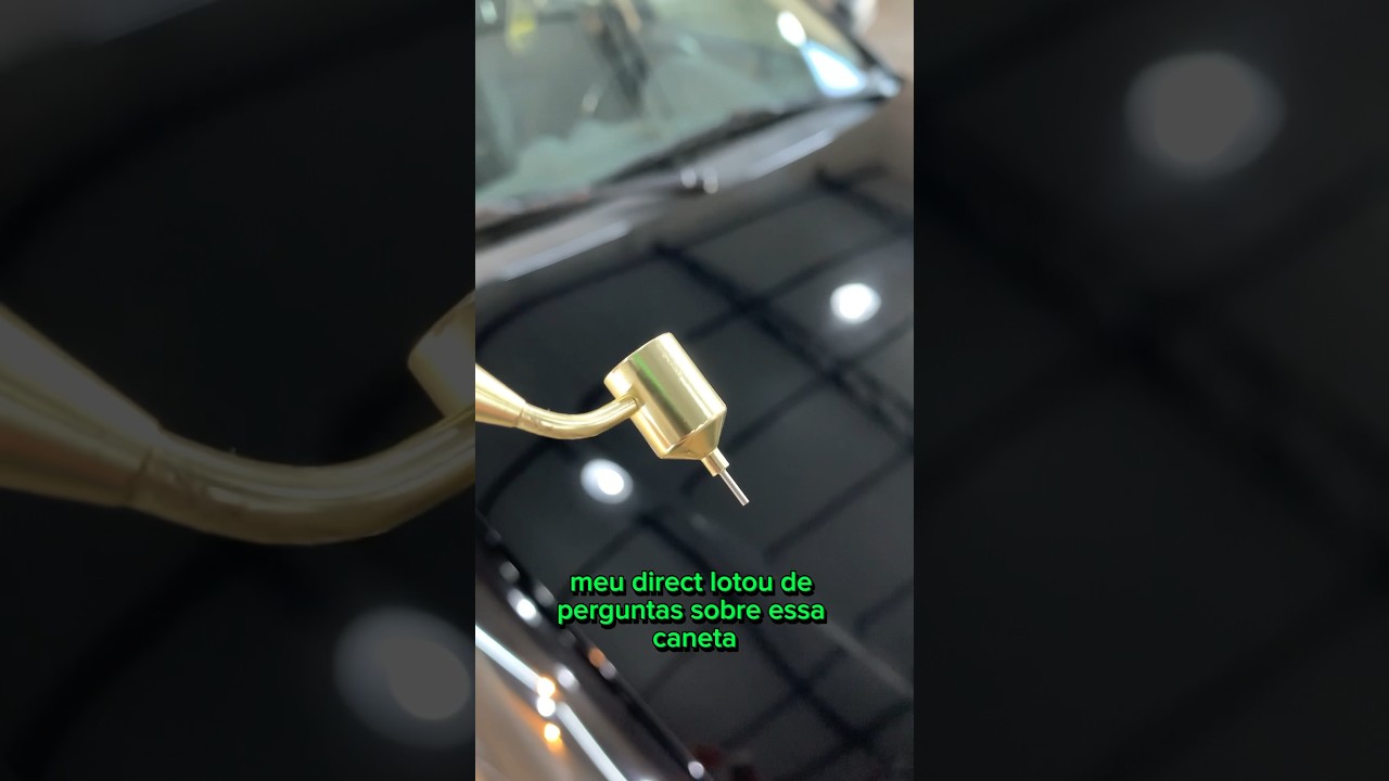 Caneta tinteiro para micro pintura automotiva