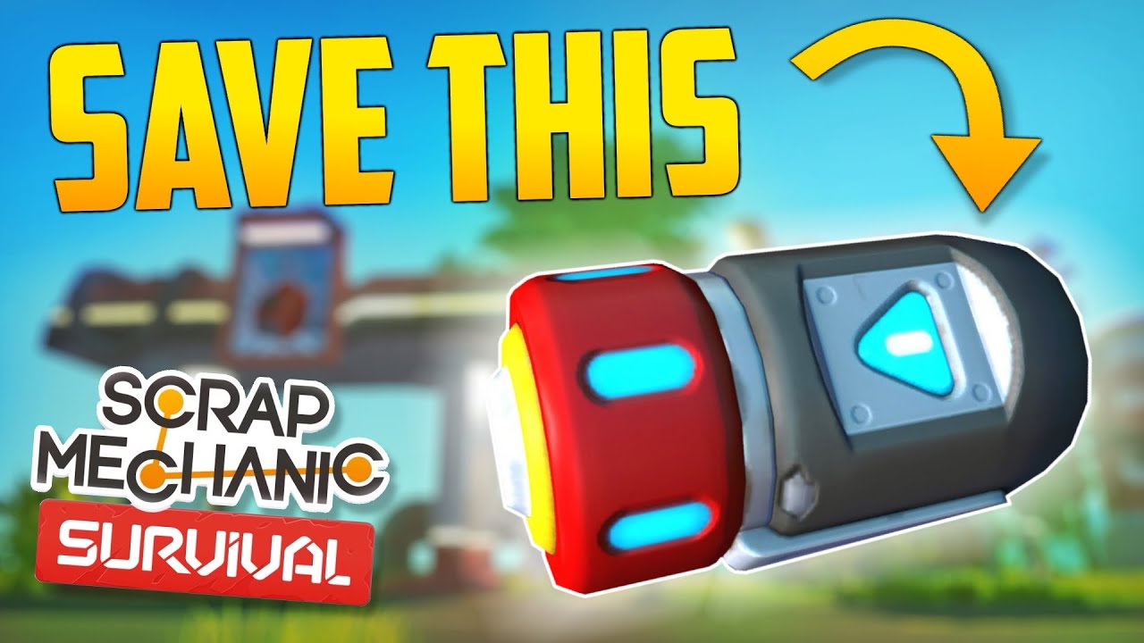 Как превратиться из ничего в машину-бур за ОДИН ЧАС! — Режим выживания Scrap Mechanic №4