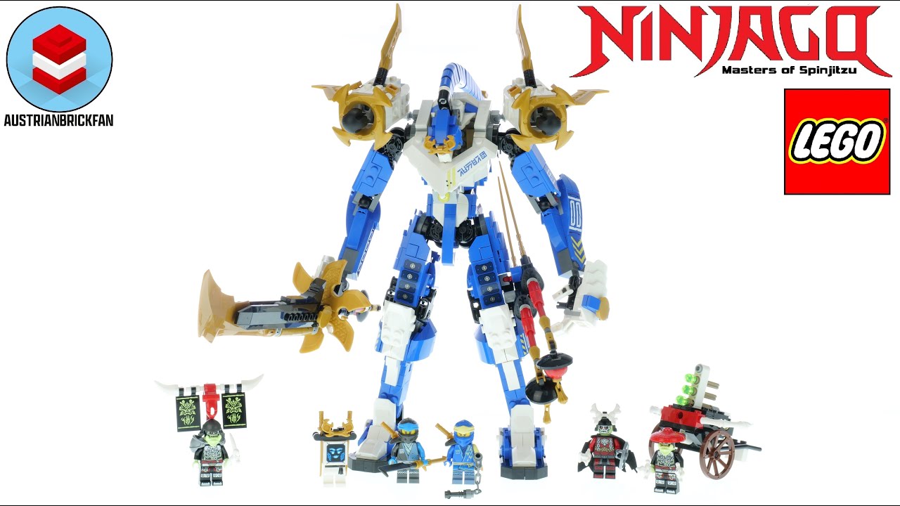 LEGO Ninjago 71785 Jay's Titan Mech - LEGO Speed Build Review