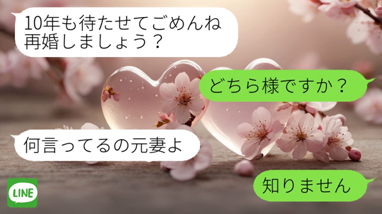 【LINE】10年前に逃げた元嫁が復縁要求→置き去りにされた娘の一言で元妻が沈黙ｗ