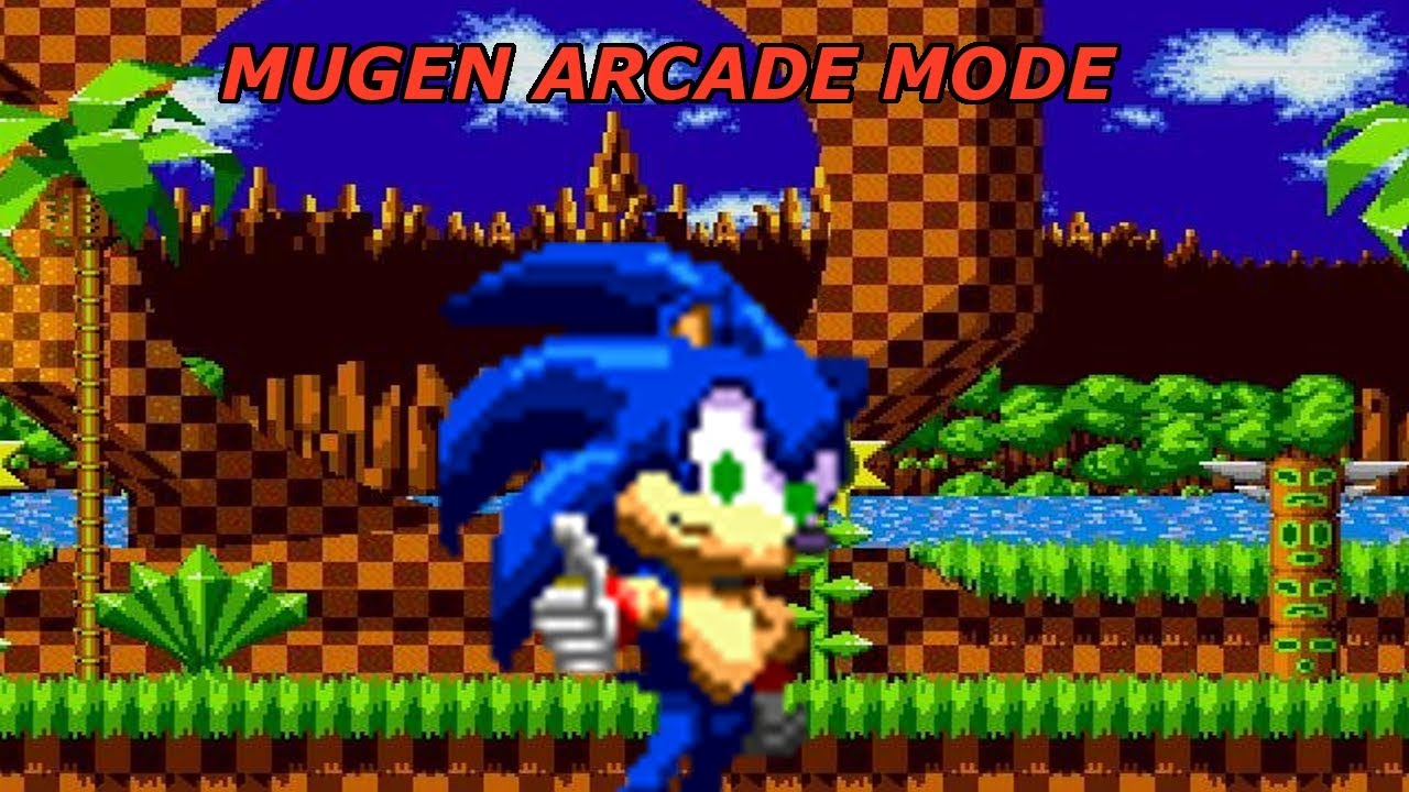 Режим Mugen Arcade с KoF Sonic