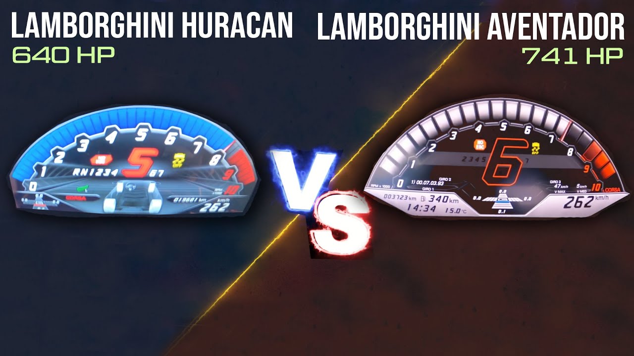 Lamborghini Huracan EVO Spyder vs Lamborghini Aventador S Roadster | Acceleration Battle 0-250 Km/H