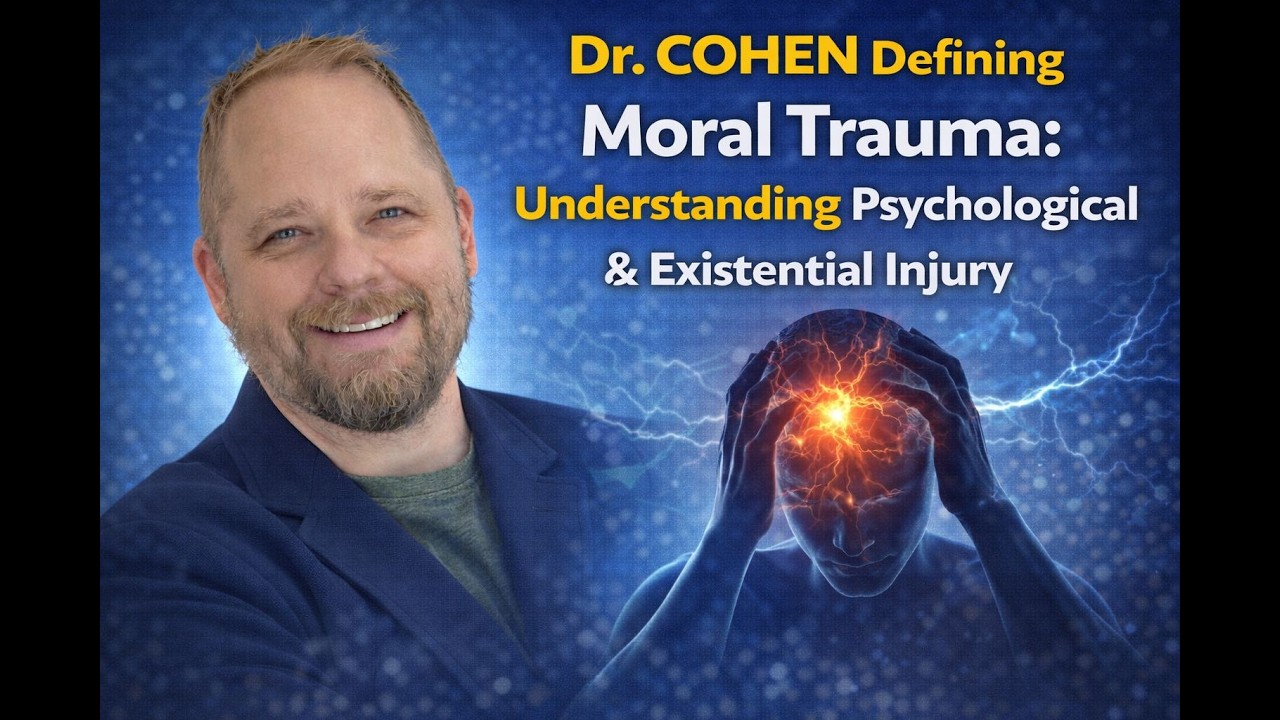 Dr  Cohen Defining Moral Trauma: Understanding Psychological & Existential Injury