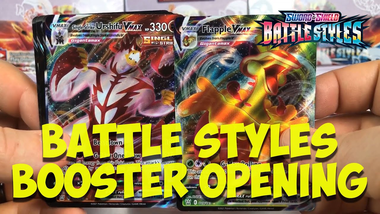 Pokemon TCG: Battle Styles Full Booster Box Opening
