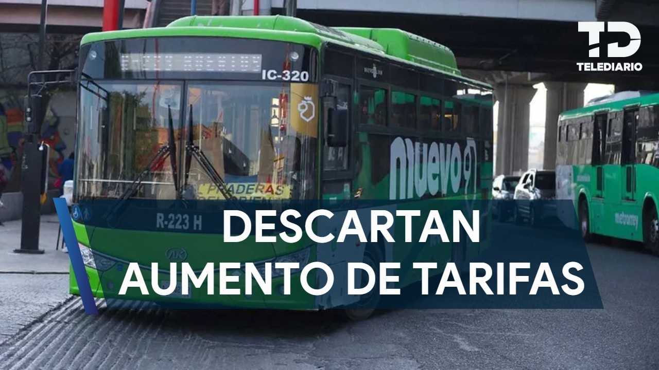 Gobierno de NL descarta aumento a la tarifa del transporte público en 2026