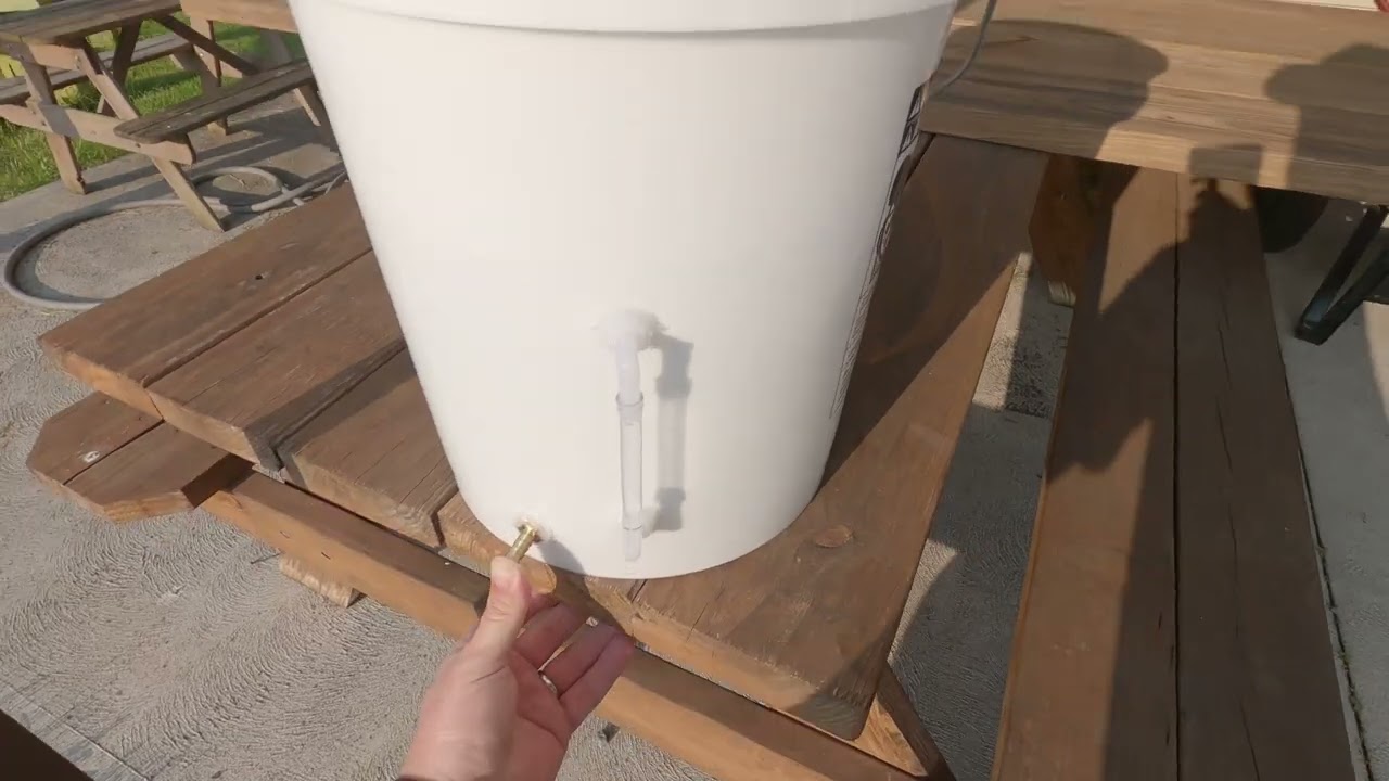 Building an automatic rabbit watering system