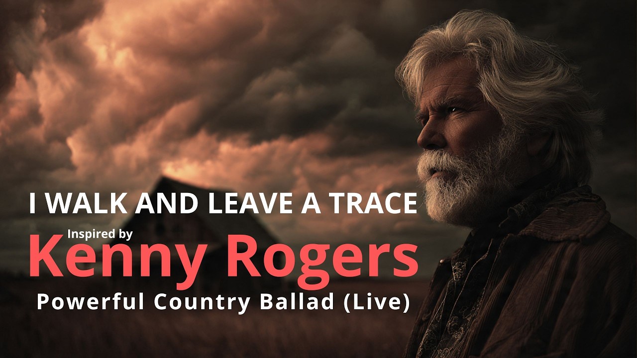 I Walk and Leave a Trace | Emotional Classic Country Ballad | Kenny Rogers Inspired