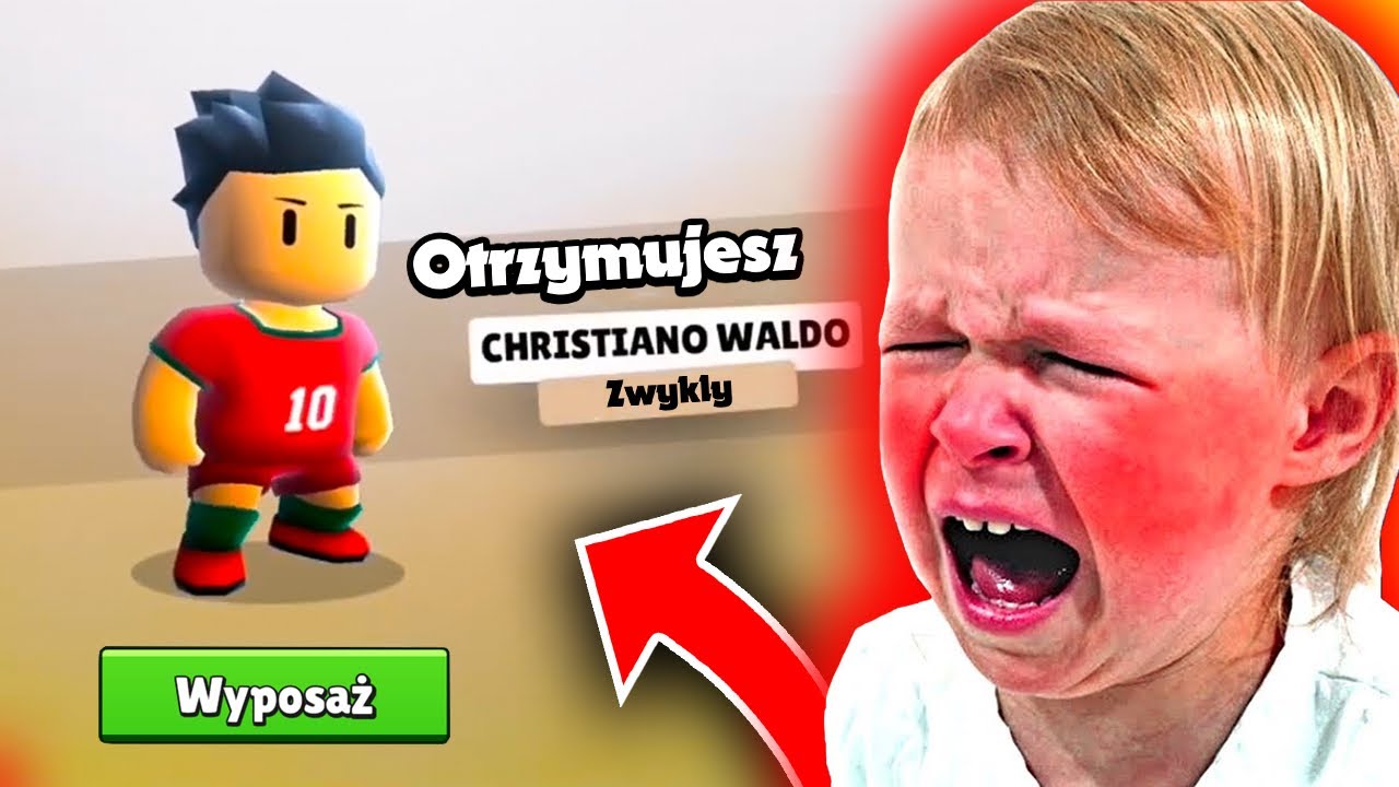 5 BEKOWYCH REAKCJI ”KIDÓW” na *SŁABEGO SKINA* w STUMBLE GUYS !!!