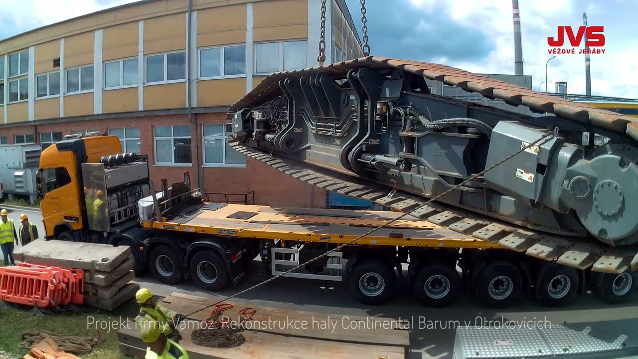 Montáž Věžových Jeřábů Terex CTT 331 | JVS | Jeřábový a výtahový servis, s.r.o.