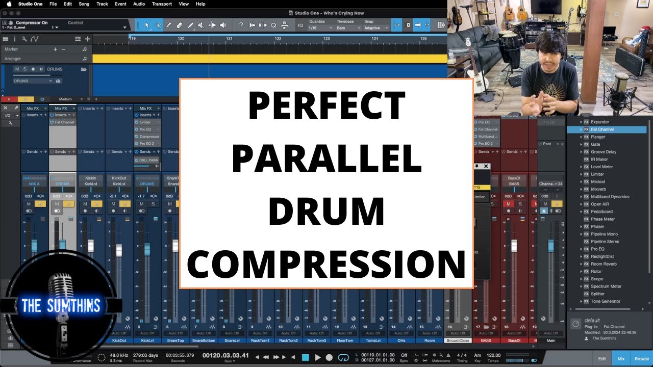 The Secret To Perfect Parallel Drum Compression (Controlling Cymbals)