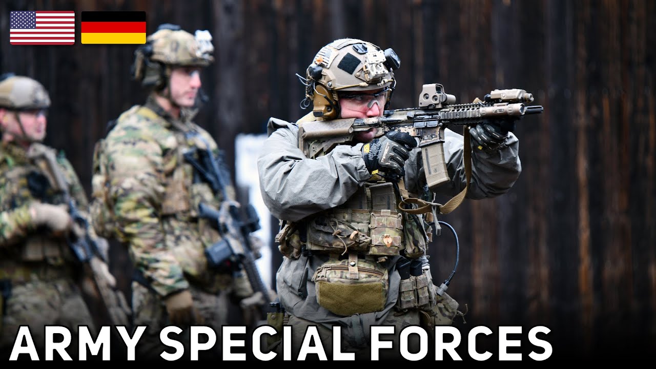 U.S. Special Operations Forces (10th SFG) | Close-Range Weapons Techniques