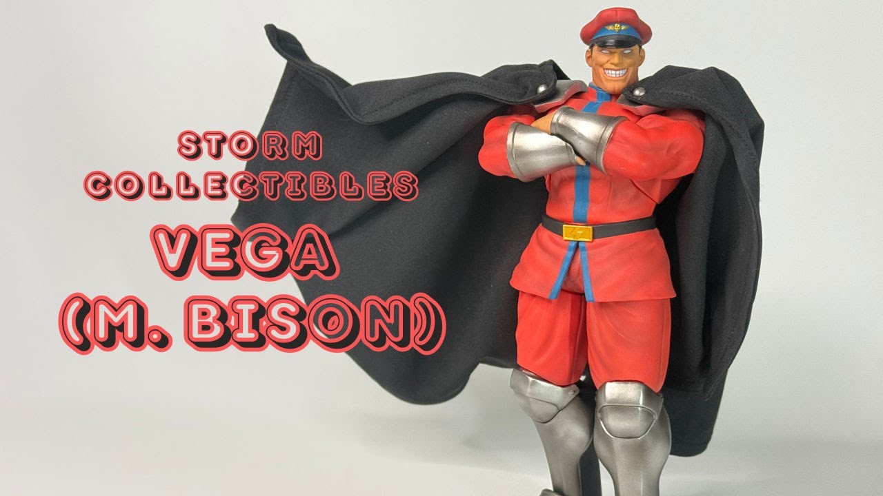 Обзор фигурки Vega (M. Bison) из игры Ultra Street Fighter 2 The Final Challengers от Storm Colle...