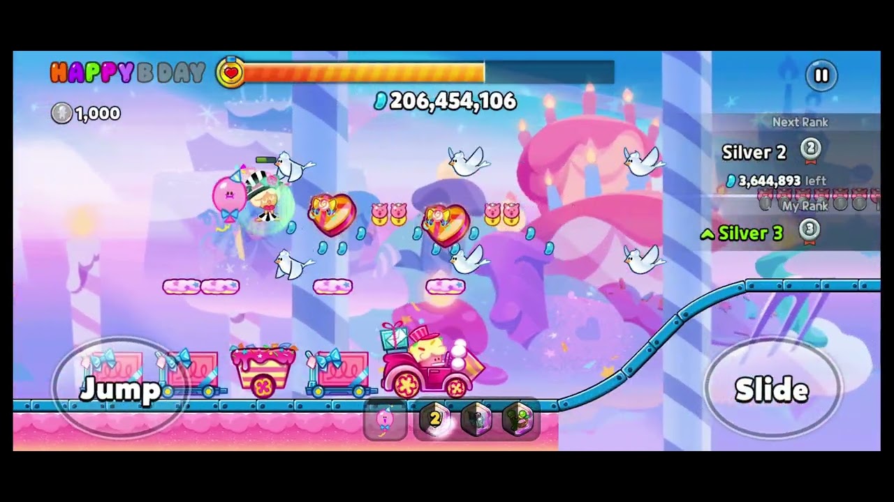 (Birthday special) 2160P/4K Birthday cake cookie's diamond trial 