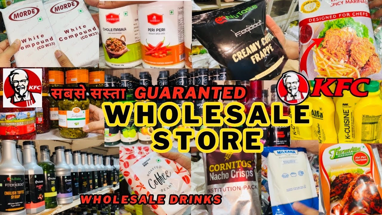 Cheapest food items😍| upto 80% off😱| Wholesale price on all items | Choti Sabzi mandi 